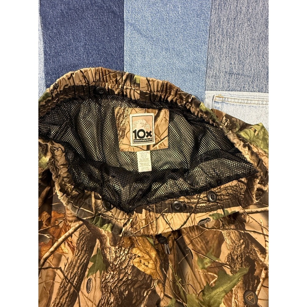 10X‎ Realtree Hardwoods Camo Pants Men's XL Regular Drawstring Waist Lined - Picture 6 of 11